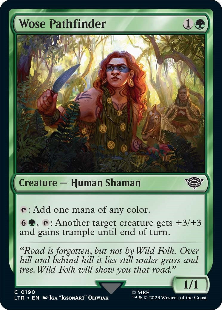 Image for Wose Pathfinder (190) [Universes Beyond: The Lord of the Rings: Tales of Middle-earth] - Magic: The Gathering