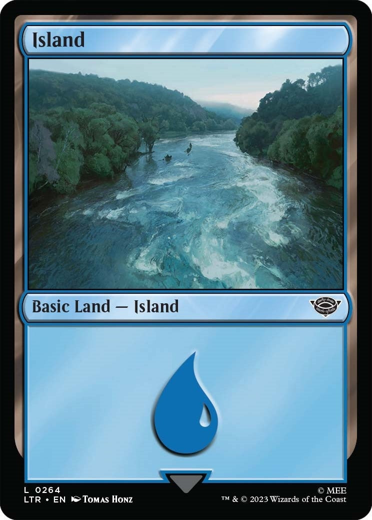 Image for Island (0264) (264) [Universes Beyond: The Lord of the Rings: Tales of Middle-earth] - Magic: The Gathering