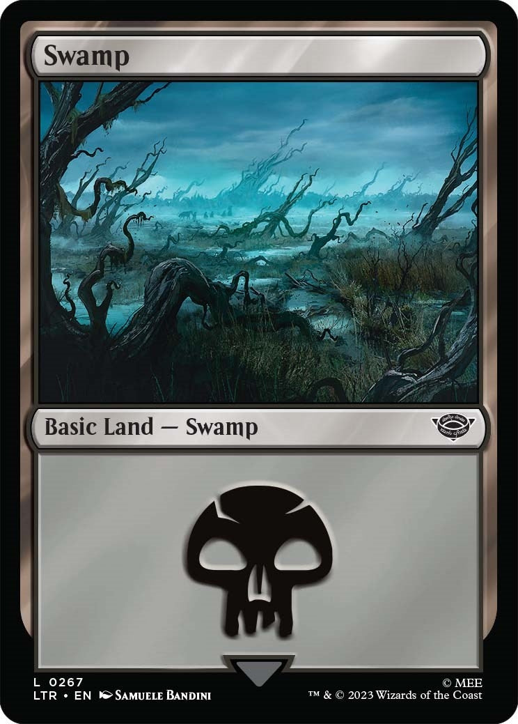 Swamp (0267) (267) [Universes Beyond: The Lord of the Rings: Tales of Middle-earth]