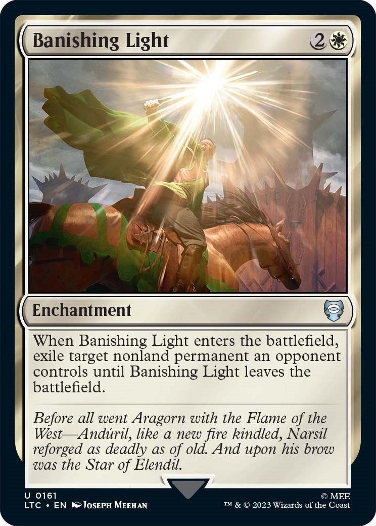 Image for Banishing Light (161) [The Lord of the Rings: Tales of Middle-earth] - Magic: The Gathering