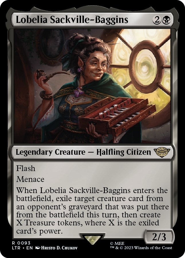 Image for Lobelia Sackville-Baggins (93) [Universes Beyond: The Lord of the Rings: Tales of Middle-earth] - Magic: The Gathering