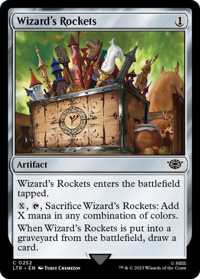 Image for Wizard's Rockets (252) [Universes Beyond: The Lord of the Rings: Tales of Middle-earth] - Magic: The Gathering
