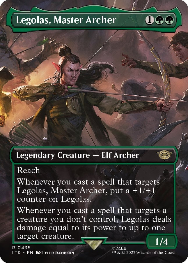Image for Legolas, Master Archer (Borderless) (435) [Universes Beyond: The Lord of the Rings: Tales of Middle-earth] - Magic: The Gathering