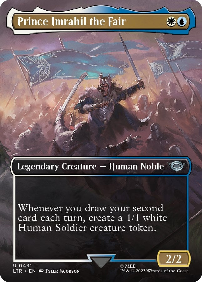 Image for Prince Imrahil the Fair (Borderless) (431) [Universes Beyond: The Lord of the Rings: Tales of Middle-earth] - Magic: The Gathering