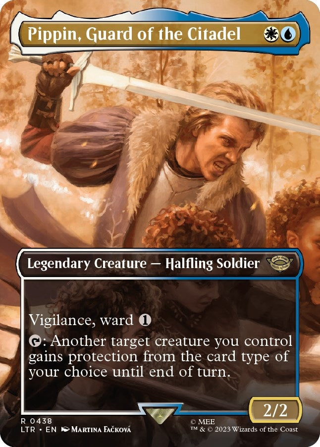 Image for Pippin, Guard of the Citadel (Borderless) (438) [Universes Beyond: The Lord of the Rings: Tales of Middle-earth] - Magic: The Gathering