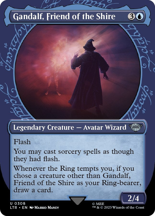 Image for Gandalf, Friend of the Shire (Showcase) (308) [Universes Beyond: The Lord of the Rings: Tales of Middle-earth] - Magic: The Gathering
