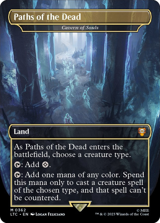 Image for Paths of the Dead - Cavern of Souls (362) [The Lord of the Rings: Tales of Middle-earth] - Magic: The Gathering