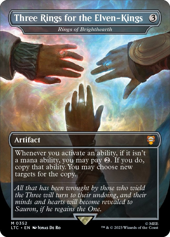 Image for Three Rings for the Elven-Kings - Rings of Brighthearth (352) [The Lord of the Rings: Tales of Middle-earth] - Magic: The Gathering