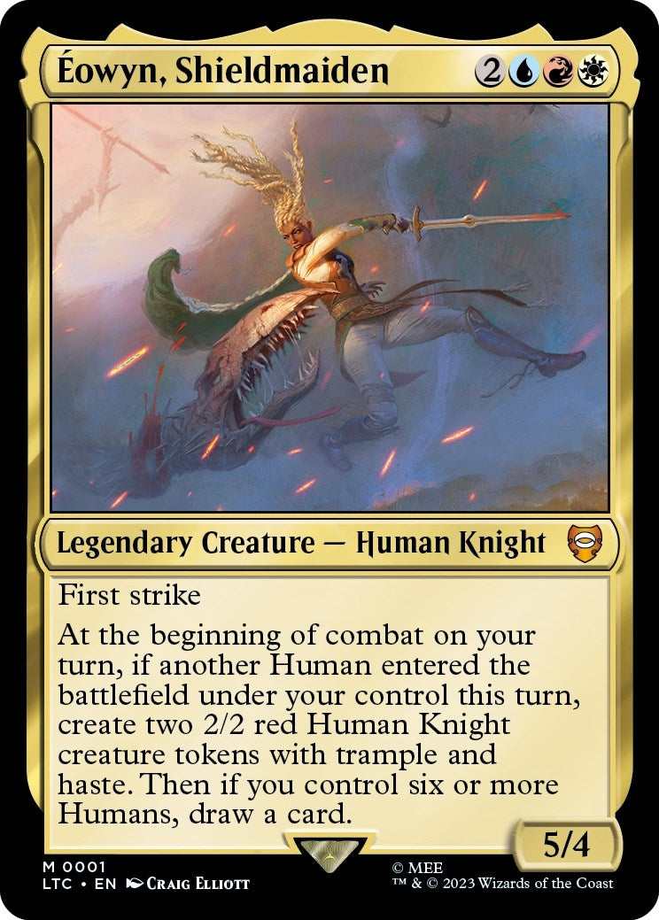 Image for Eowyn, Shieldmaiden (1) [The Lord of the Rings: Tales of Middle-earth] - Magic: The Gathering