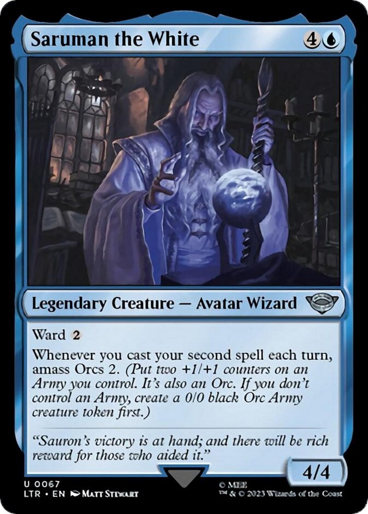 Image for Saruman the White (67) [Universes Beyond: The Lord of the Rings: Tales of Middle-earth] - Magic: The Gathering