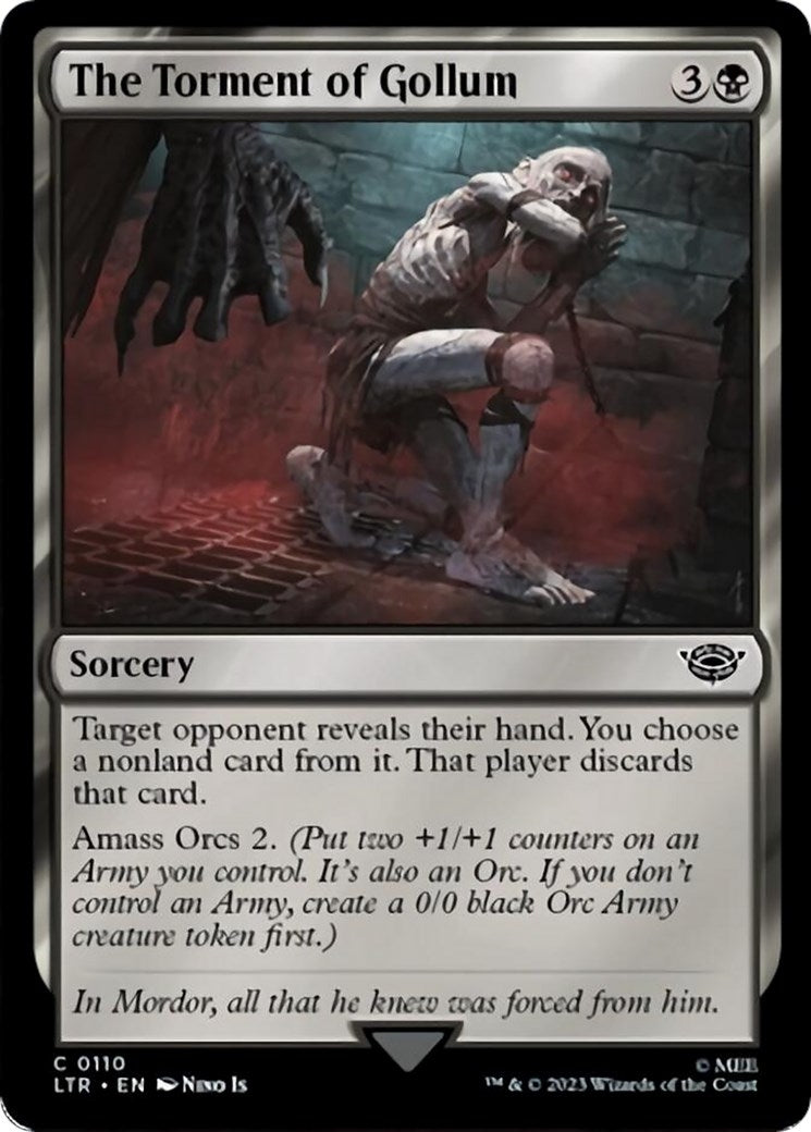 Image for The Torment of Gollum (110) [Universes Beyond: The Lord of the Rings: Tales of Middle-earth] - Magic: The Gathering