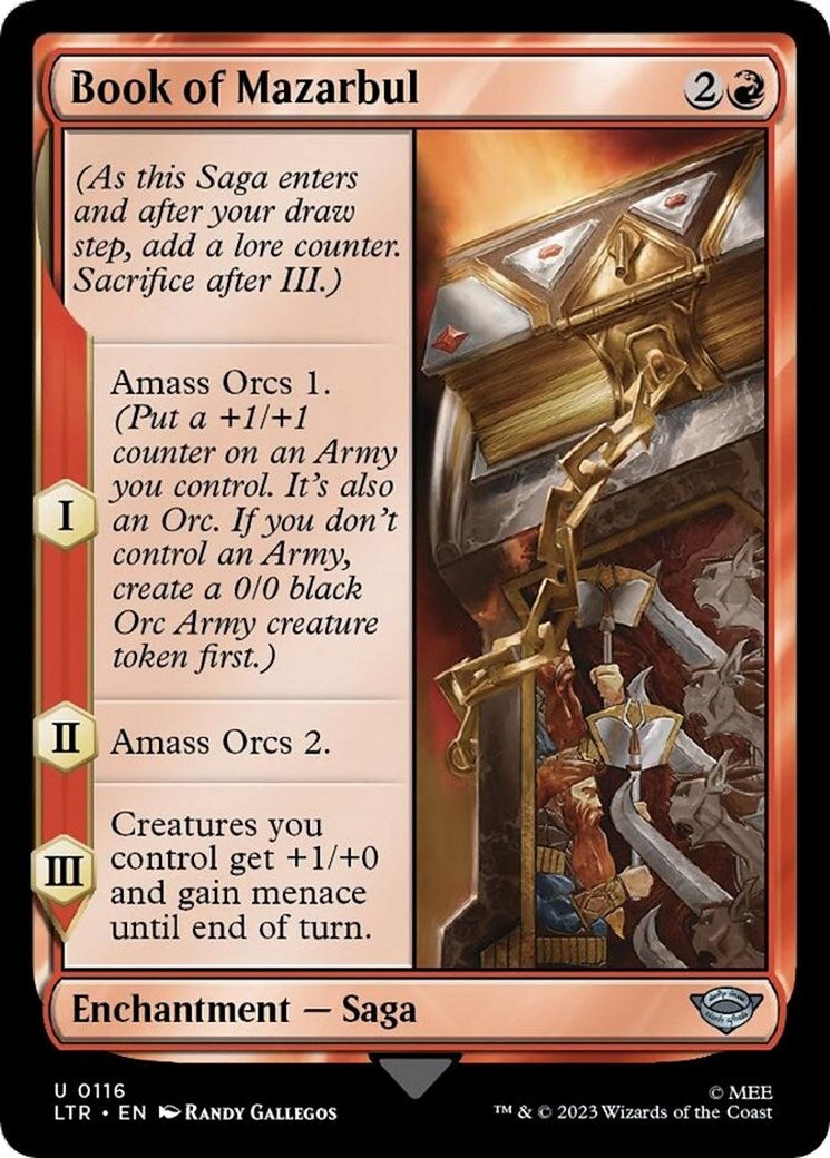 Image for Book of Mazarbul (116) [Universes Beyond: The Lord of the Rings: Tales of Middle-earth] - Magic: The Gathering