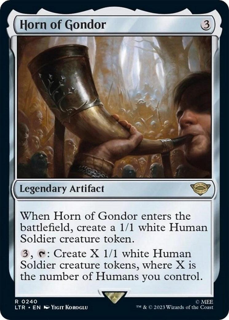 Image for Horn of Gondor (240) [Universes Beyond: The Lord of the Rings: Tales of Middle-earth] - Magic: The Gathering