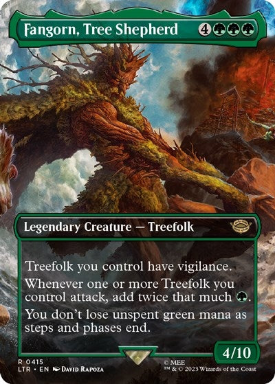 Image for Fangorn, Tree Shepherd (Borderless) (415) [Universes Beyond: The Lord of the Rings: Tales of Middle-earth] - Magic: The Gathering