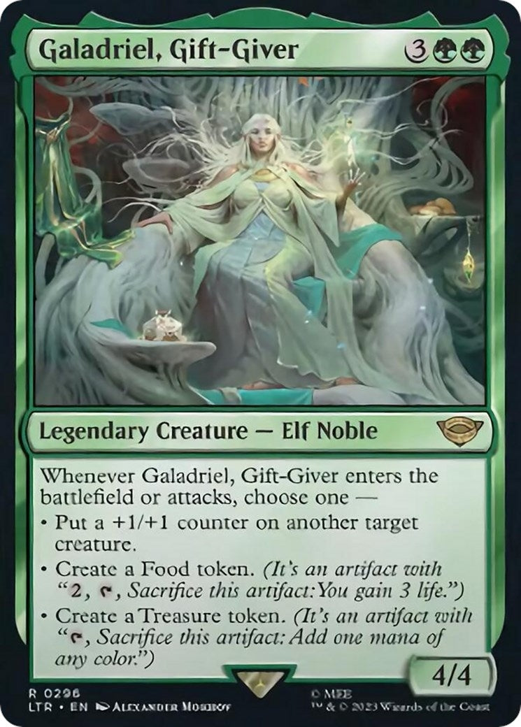 Image for Galadriel, Gift-Giver (296) [Universes Beyond: The Lord of the Rings: Tales of Middle-earth] - Magic: The Gathering