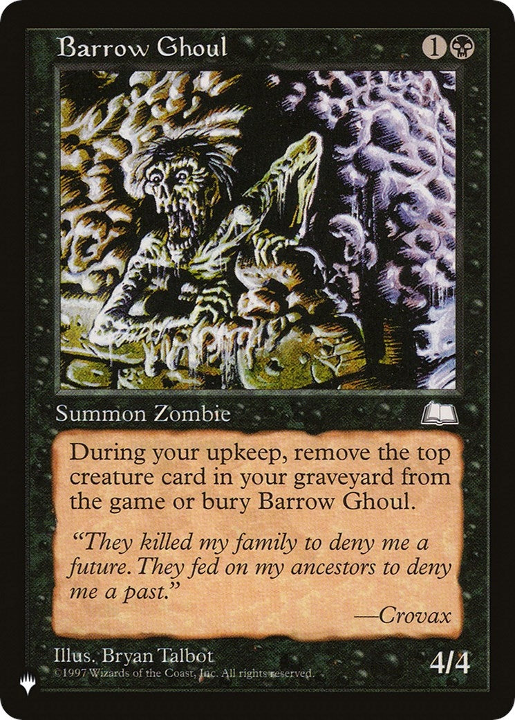 Image for Barrow Ghoul [The List Reprints] - Magic: The Gathering