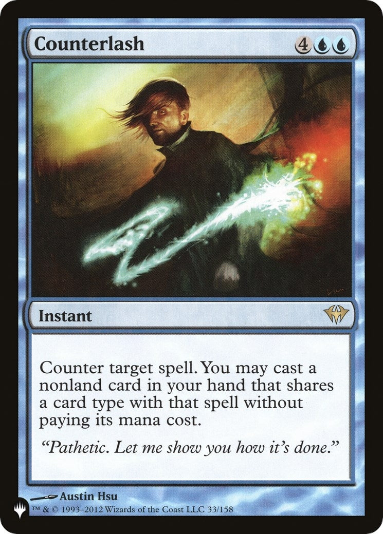 Image for Counterlash (33/158) [The List Reprints] - Magic: The Gathering