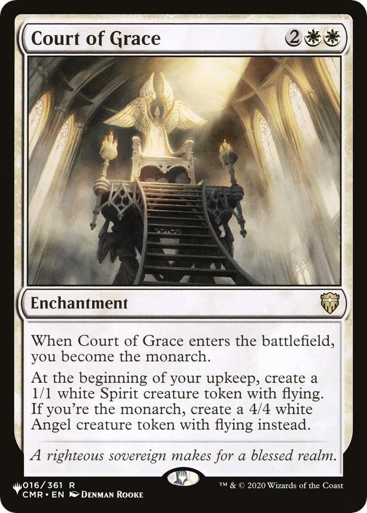 Image for Court of Grace (016/361) [The List Reprints] - Magic: The Gathering