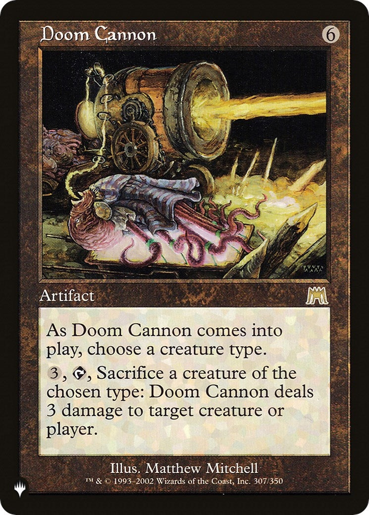 Image for Doom Cannon (307/350) [The List Reprints] - Magic: The Gathering
