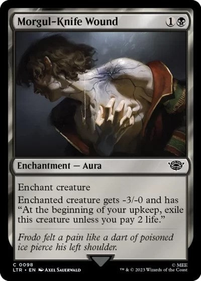 Image for Morgul-Knife Wound (98) [Universes Beyond: The Lord of the Rings: Tales of Middle-earth] - Magic: The Gathering