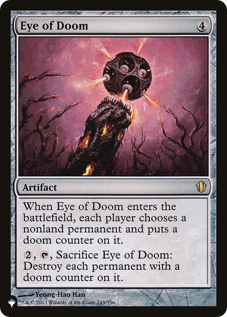Image for Eye of Doom (243/356) [The List Reprints] - Magic: The Gathering