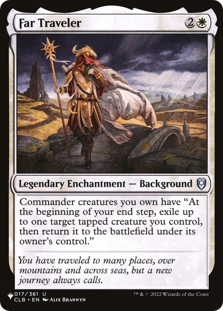 Image for Far Traveler (017/361) [The List Reprints] - Magic: The Gathering