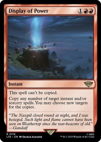 Image for Display of Power (119) [Universes Beyond: The Lord of the Rings: Tales of Middle-earth] - Magic: The Gathering