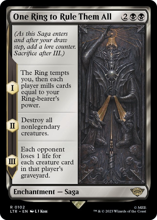 Image for One Ring to Rule Them All (102) [Universes Beyond: The Lord of the Rings: Tales of Middle-earth] - Magic: The Gathering