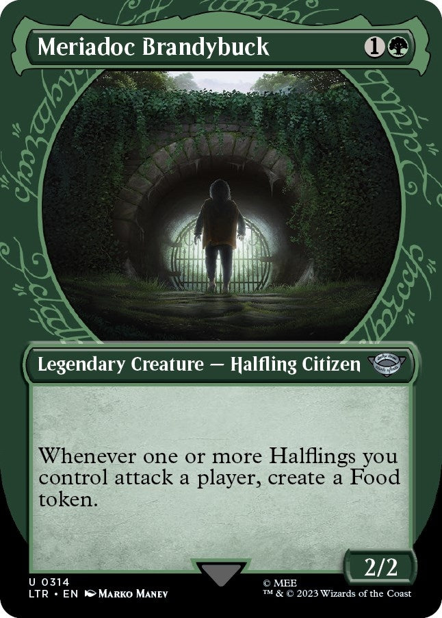 Image for Meriadoc Brandybuck (Showcase) (314) [Universes Beyond: The Lord of the Rings: Tales of Middle-earth] - Magic: The Gathering