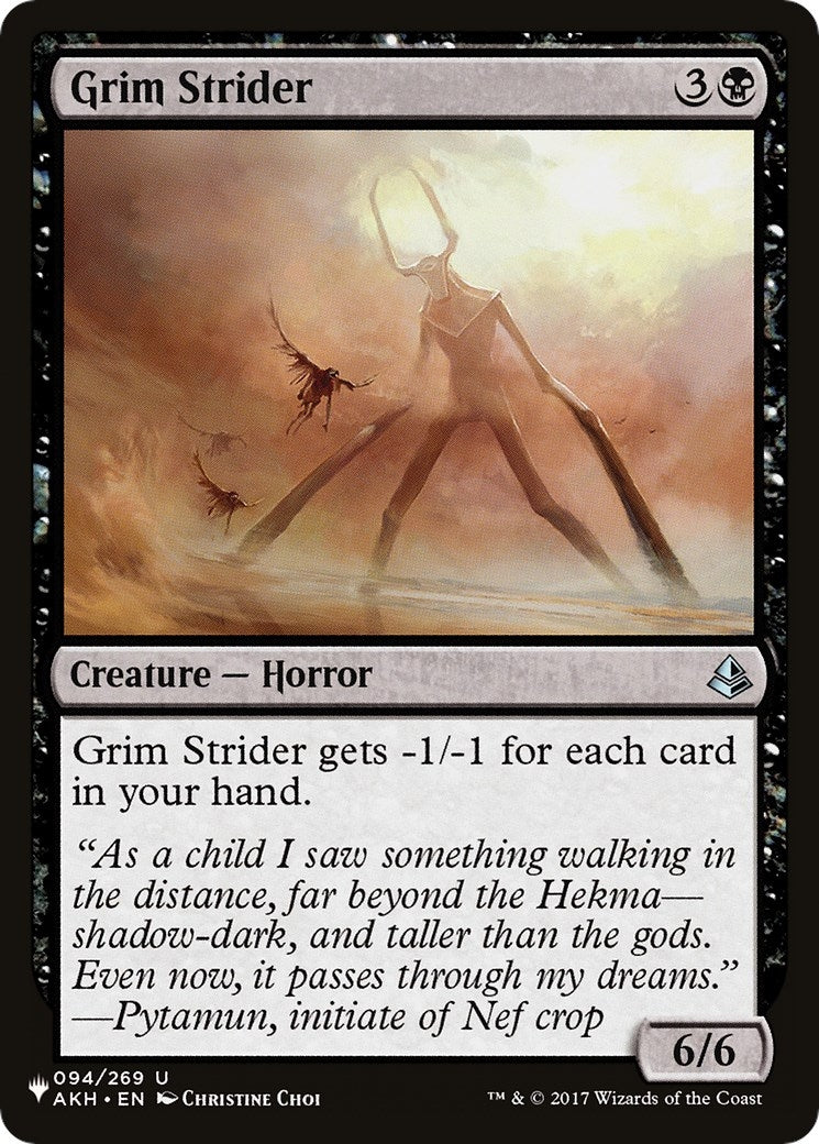 Image for Grim Strider (094/269) [The List Reprints] - Magic: The Gathering