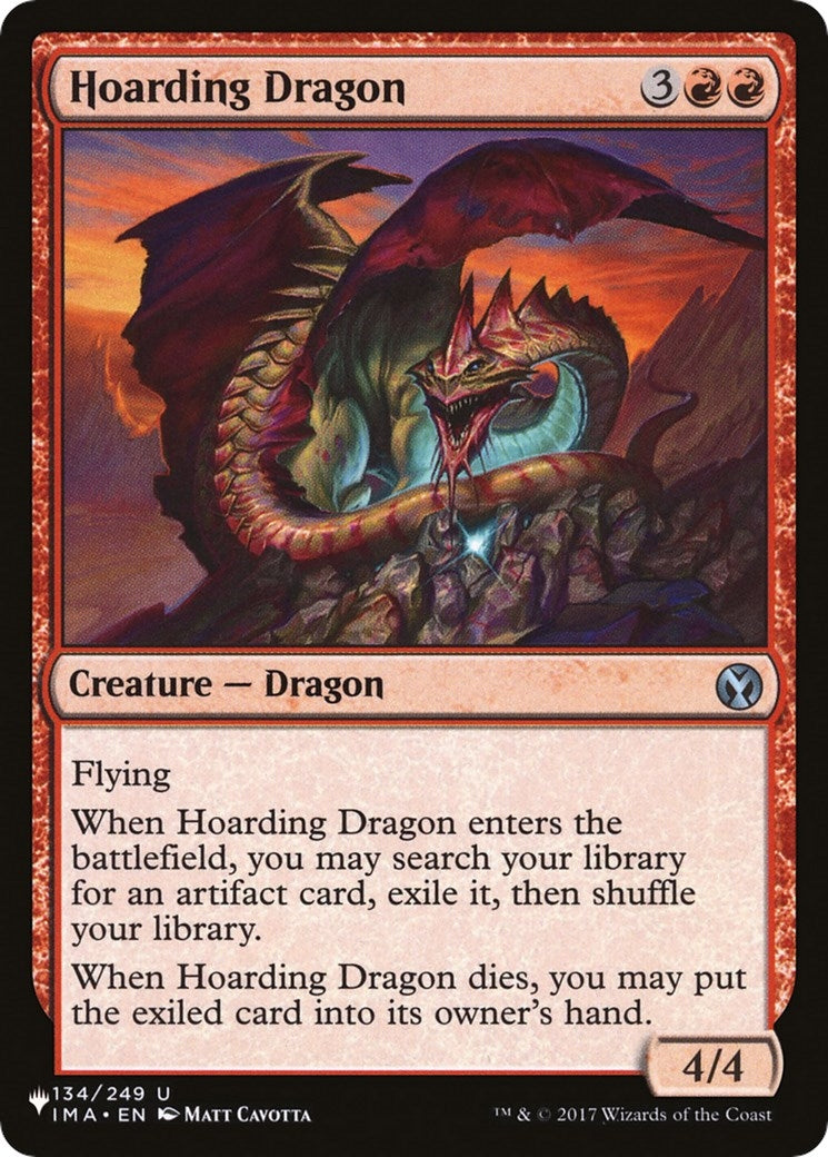 Image for Hoarding Dragon (134/249) [The List Reprints] - Magic: The Gathering