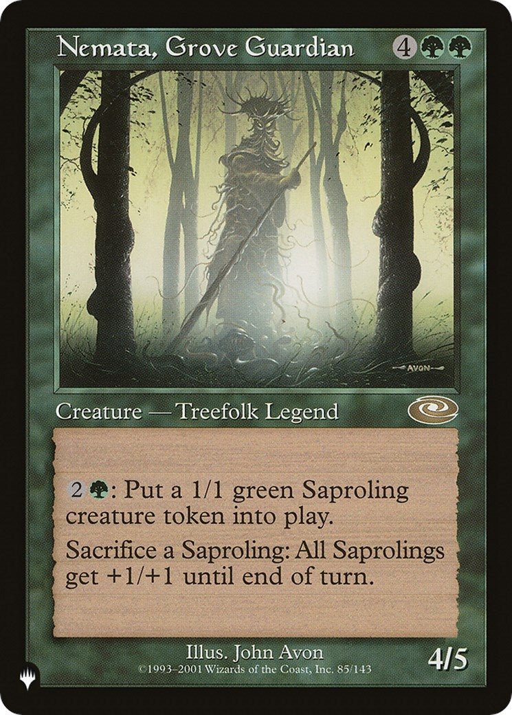 Image for Nemata, Grove Guardian (85/143) [The List Reprints] - Magic: The Gathering