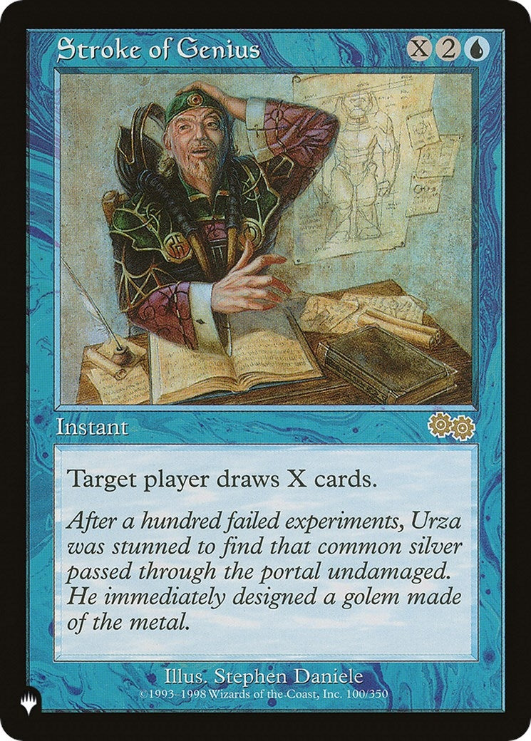 Image for Stroke of Genius (100/350) [The List Reprints] - Magic: The Gathering