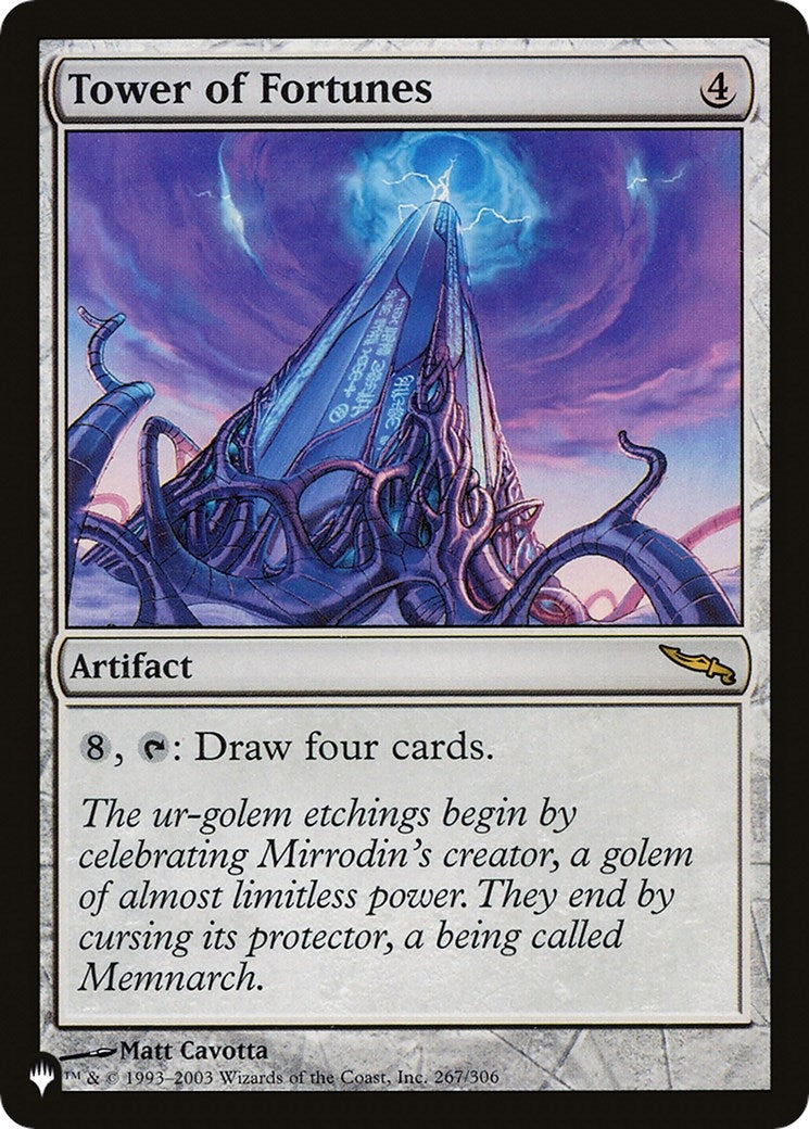 Image for Tower of Fortunes (267/306) [The List Reprints] - Magic: The Gathering