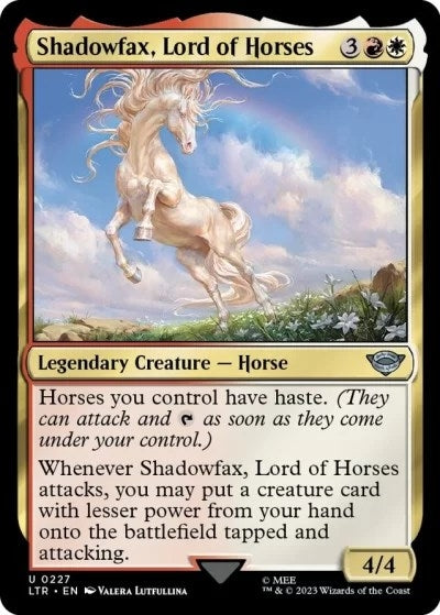 Image for Shadowfax, Lord of Horses (227) [Universes Beyond: The Lord of the Rings: Tales of Middle-earth] - Magic: The Gathering