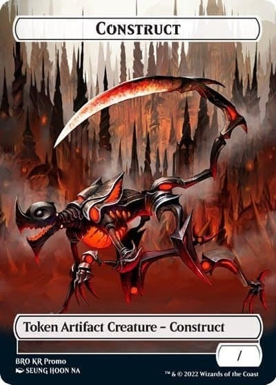 Image for Construct Token (Left) (KR Exclusive) [Unique and Miscellaneous Promos] - Magic: The Gathering