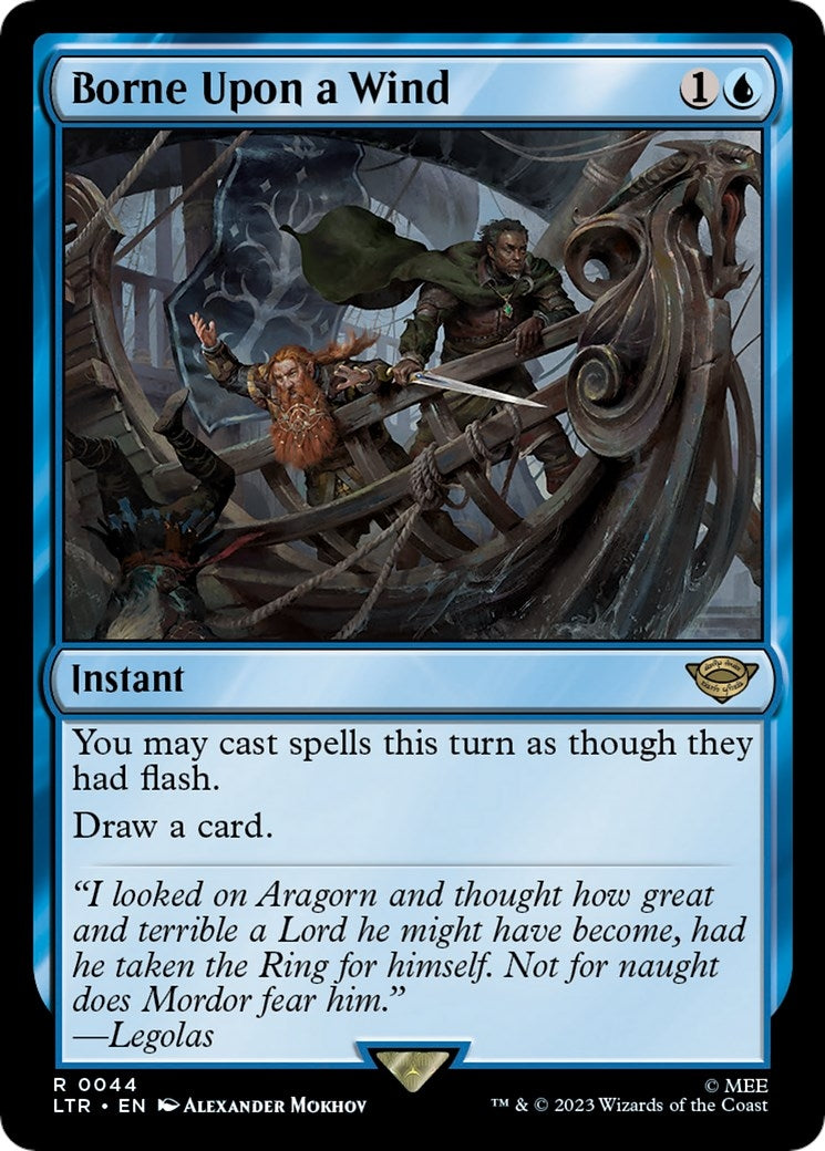 Image for Borne Upon a Wind (44) [Universes Beyond: The Lord of the Rings: Tales of Middle-earth] - Magic: The Gathering