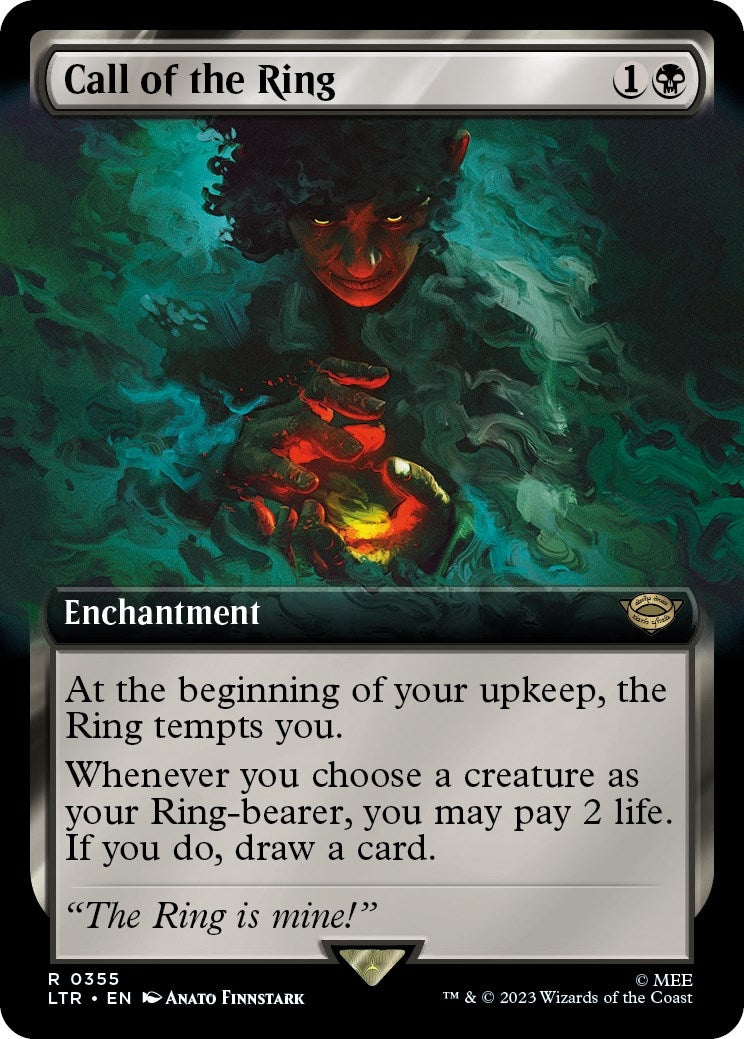 Image for Call of the Ring (Extended Art) (355) [Universes Beyond: The Lord of the Rings: Tales of Middle-earth] - Magic: The Gathering