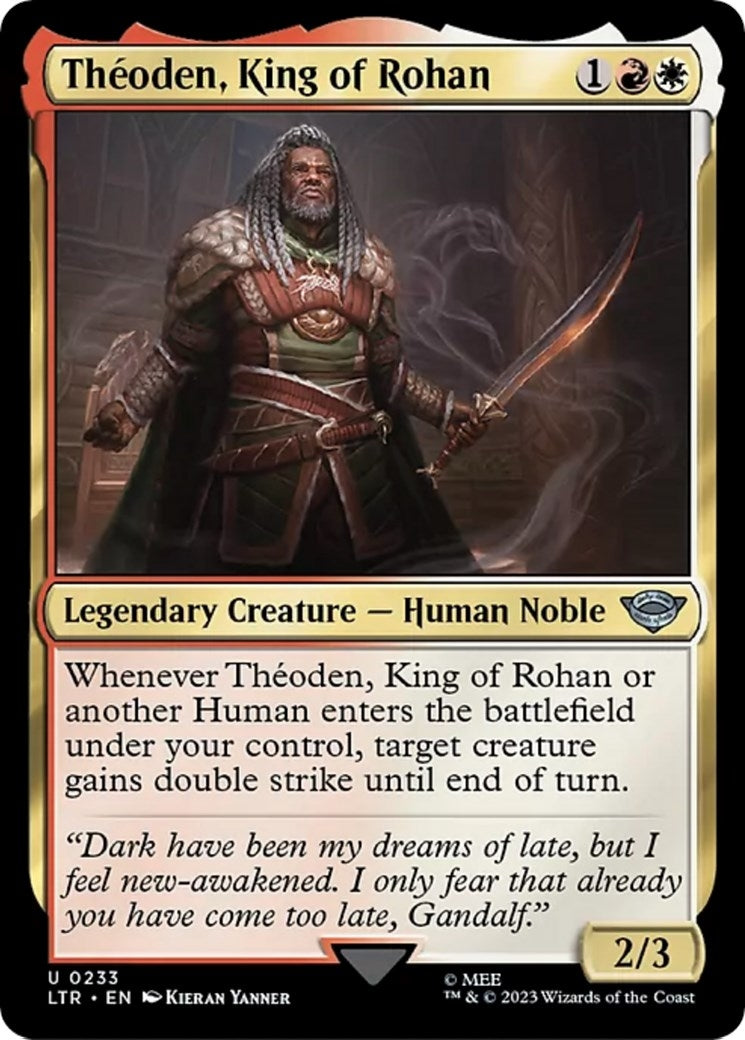 Image for Theoden, King of Rohan (233) [Universes Beyond: The Lord of the Rings: Tales of Middle-earth] - Magic: The Gathering