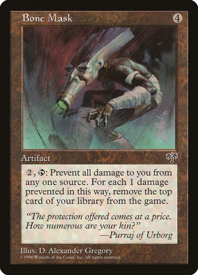 Image for Bone Mask [Mirage] - Magic: The Gathering
