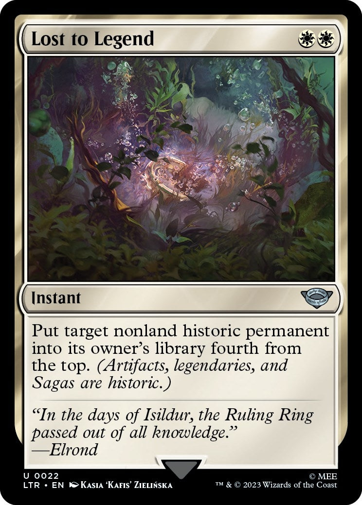 Image for Lost to Legend (22) [Universes Beyond: The Lord of the Rings: Tales of Middle-earth] - Magic: The Gathering