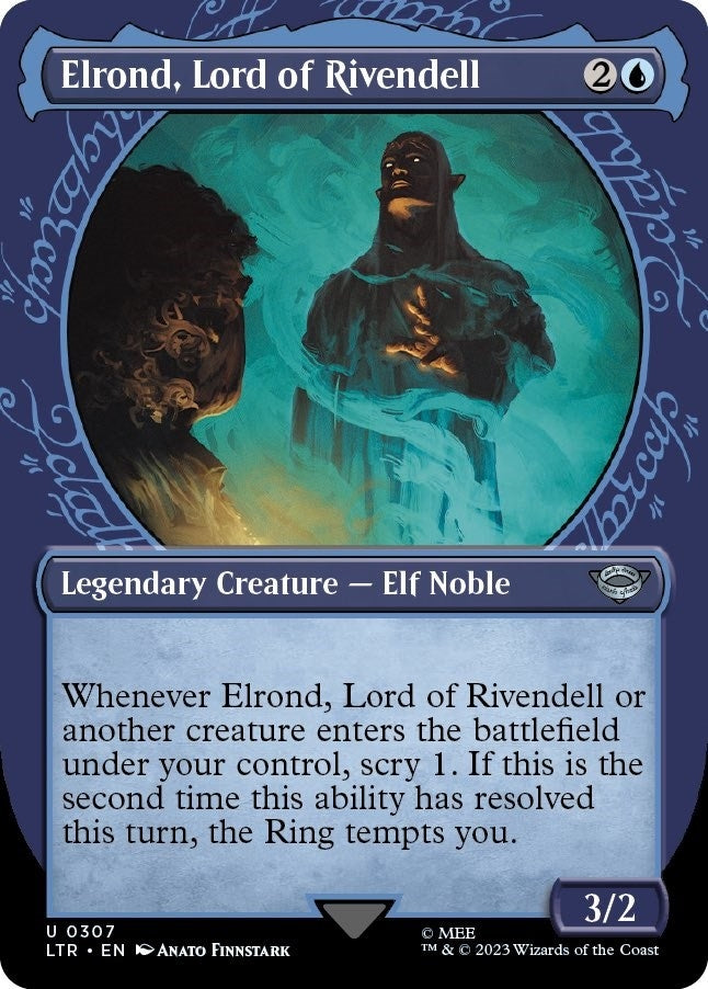 Image for Elrond, Lord of Rivendell (Showcase) (307) [Universes Beyond: The Lord of the Rings: Tales of Middle-earth] - Magic: The Gathering