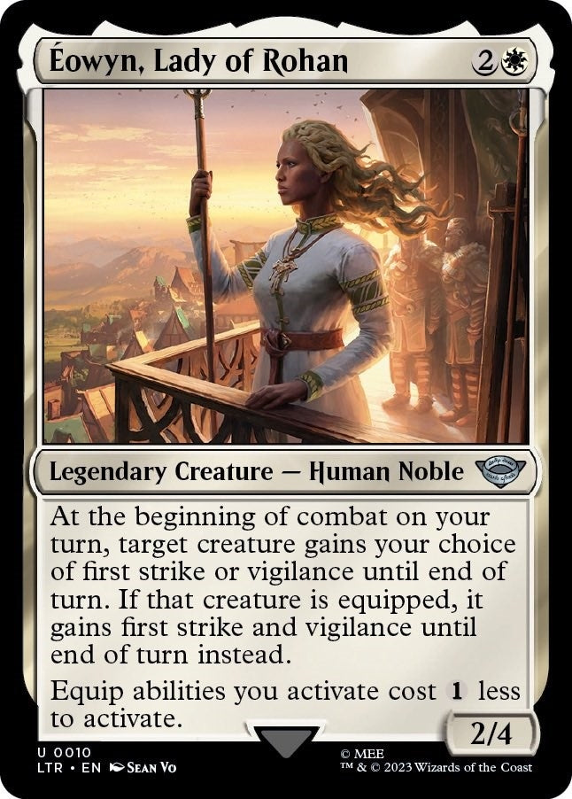Image for Eowyn, Lady of Rohan (10) [Universes Beyond: The Lord of the Rings: Tales of Middle-earth] - Magic: The Gathering