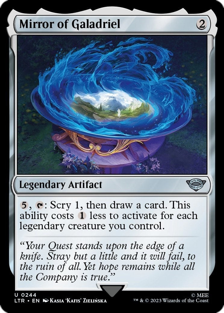 Image for Mirror of Galadriel (244) [Universes Beyond: The Lord of the Rings: Tales of Middle-earth] - Magic: The Gathering