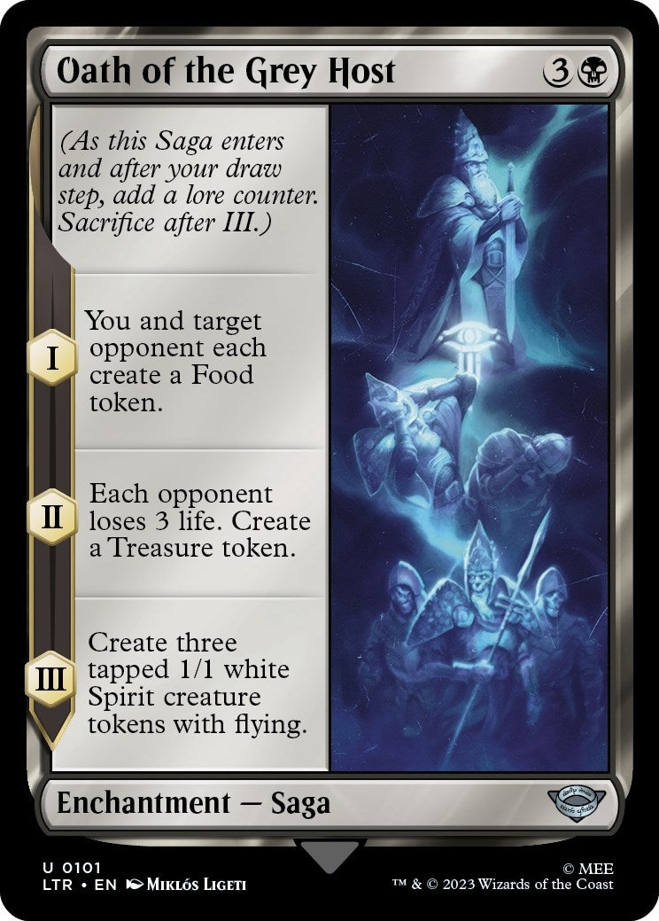 Image for Oath of the Grey Host (101) [Universes Beyond: The Lord of the Rings: Tales of Middle-earth] - Magic: The Gathering