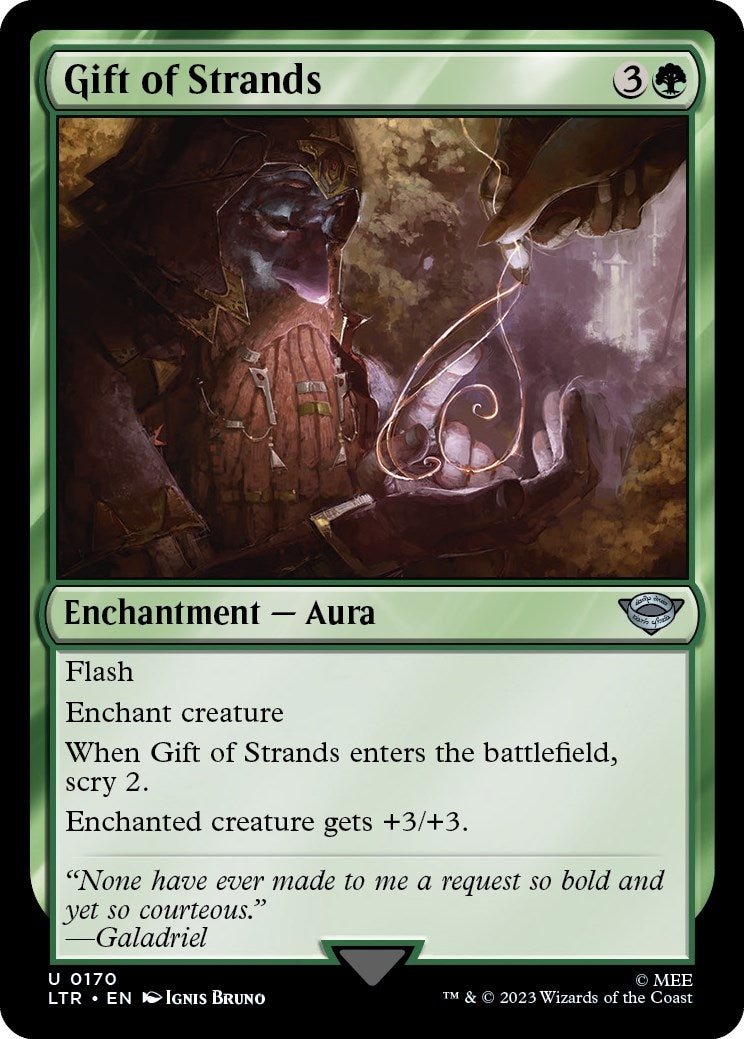 Image for Gift of Strands (170) [Universes Beyond: The Lord of the Rings: Tales of Middle-earth] - Magic: The Gathering