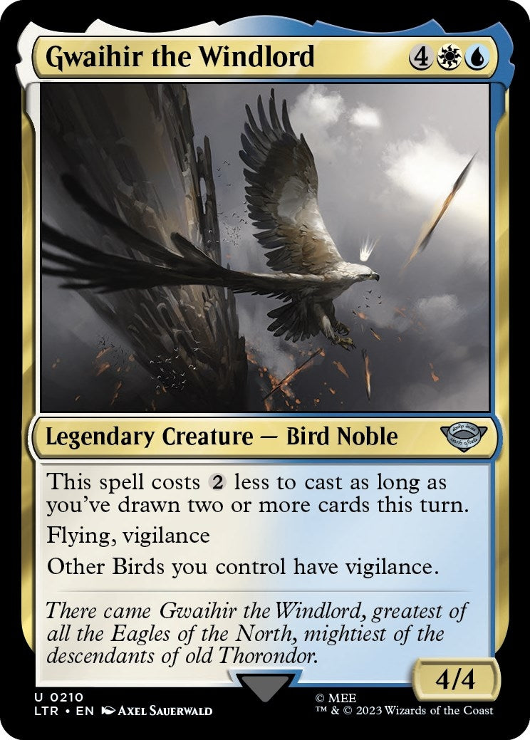 Image for Gwaihir the Windlord (210) [Universes Beyond: The Lord of the Rings: Tales of Middle-earth] - Magic: The Gathering
