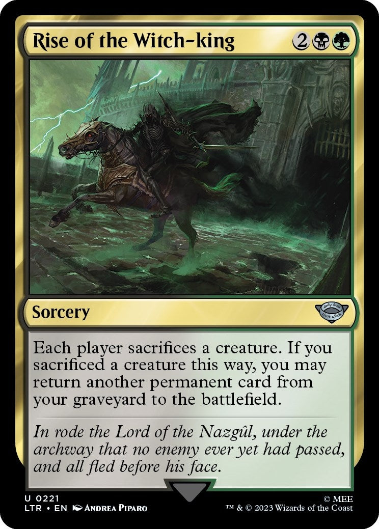 Image for Rise of the Witch-King (221) [Universes Beyond: The Lord of the Rings: Tales of Middle-earth] - Magic: The Gathering