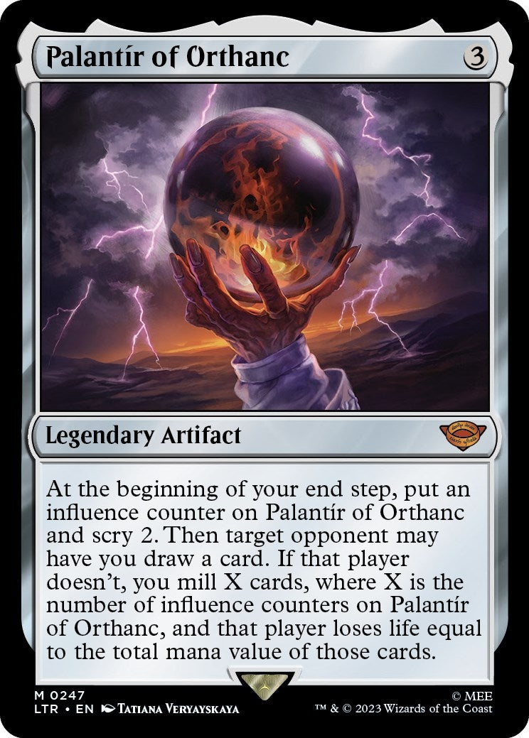 Palantir of Orthanc (247) [Universes Beyond: The Lord of the Rings: Tales of Middle-earth]