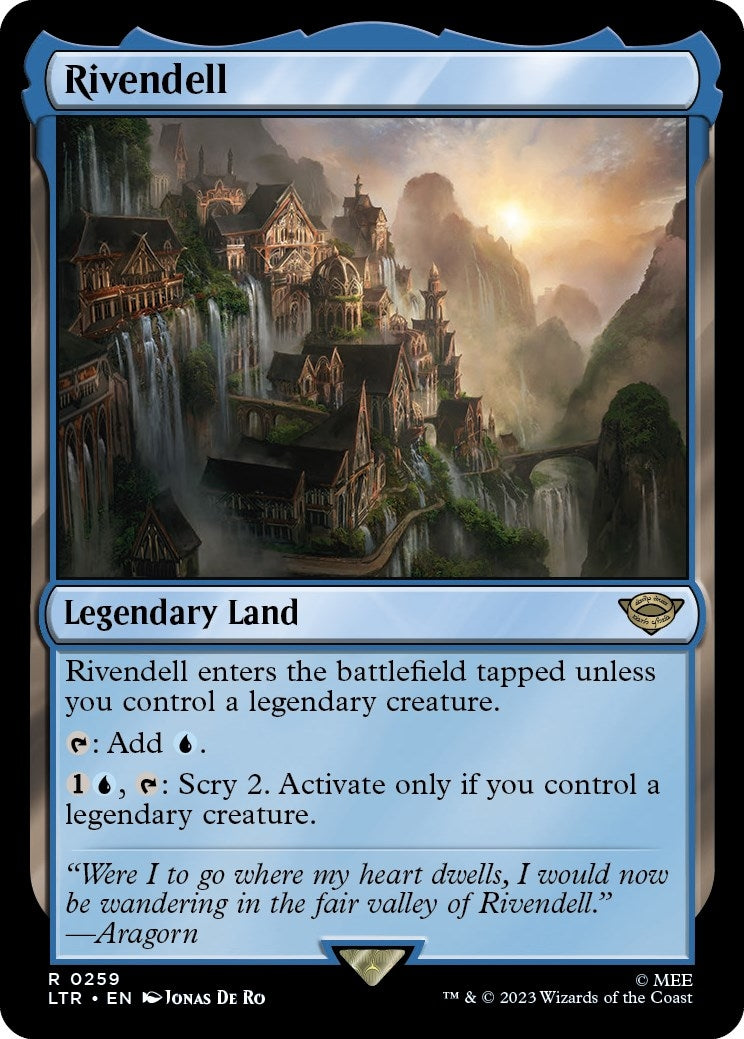 Image for Rivendell (259) [Universes Beyond: The Lord of the Rings: Tales of Middle-earth] - Magic: The Gathering